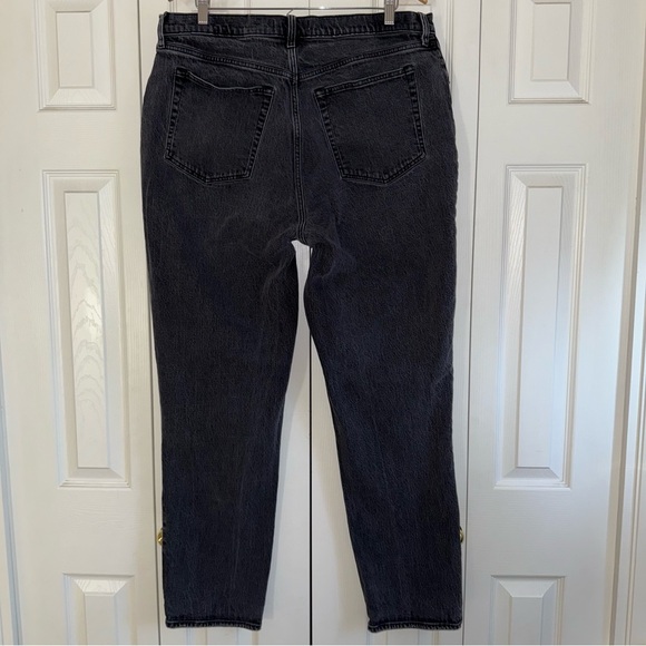 Abercrombie & fitch the 90,s straight ultra high rise Jean size 34/L32 - Picture 4 of 11